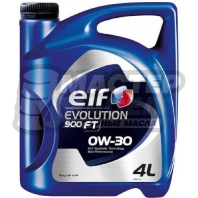 ELF EVOLUTION 900 FT 0W-30 SL/CF 4л