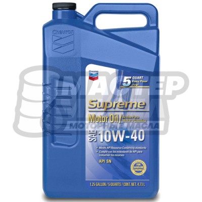Chevron Supreme 10W-40 4,73л