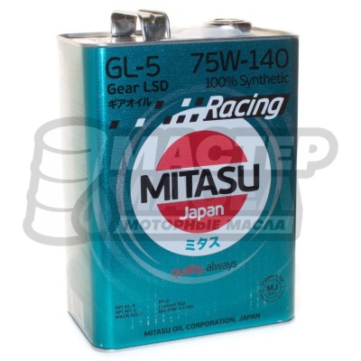 Mitasu Gear Oil LSD 75W-140 GL-5 4л
