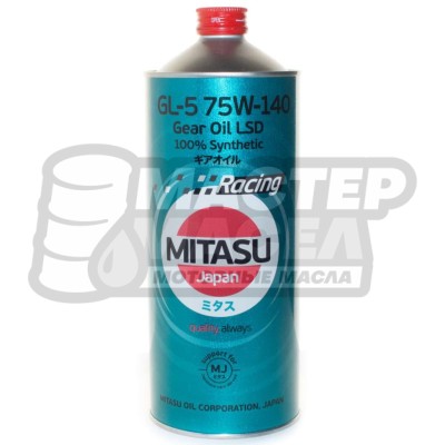 Mitasu Gear Oil LSD 75W-140 GL-5 1л