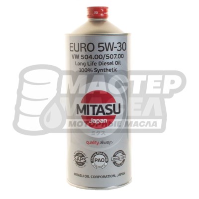 Mitasu Euro Oil LL III 5W-30 SN/CF 1л