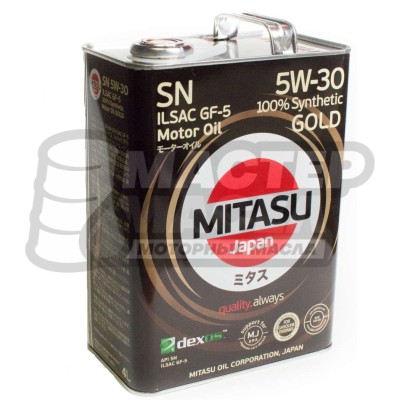 Mitasu Gold 5W-30 SN 4л