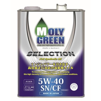 MolyGreen Selection 5W-40 SN/CF 4л