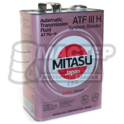Mitasu ATF Synthetic BlendedSynthetic Blended III-H 4л