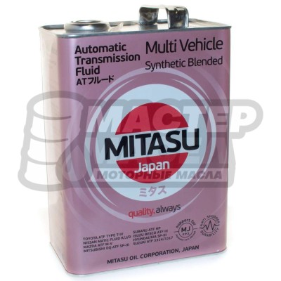 Mitasu ATF Multi Vehicle Synthetic Blended 4л