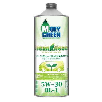 Моторное масло MOLYGREEN 5W-30 1 литр синтетическое – купить в