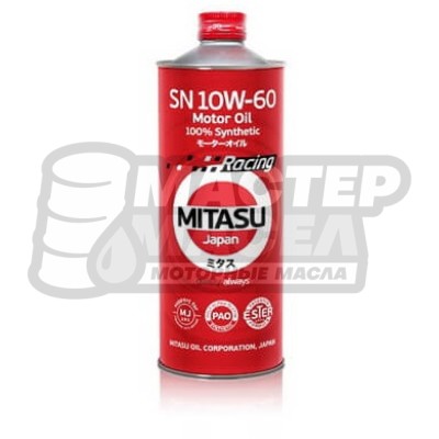 Mitasu Racing Motor Oil 10W-60 SN 1л