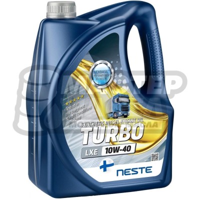 NESTE Turbo LXE 10W-40 CI-4 (синтетическое) 4л