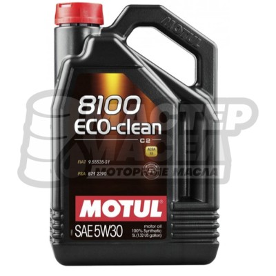 MOTUL 8100 ECO-clean+ 5W-30 C1 5л