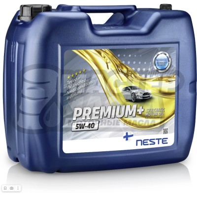 NESTE Premium+ 5W-40 SM/CF 20л