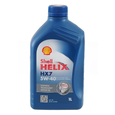 Shell Helix HX-7 5W-40 SN/CF 1л