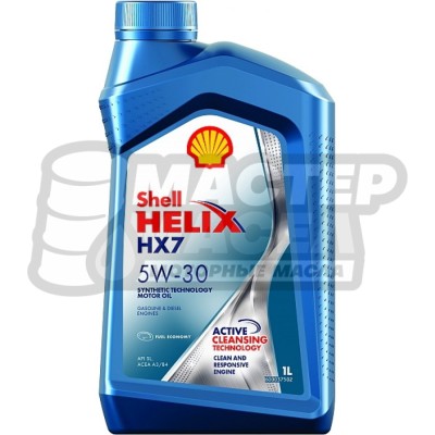 Shell Helix HX-7 5W-30 SL/CF 1л