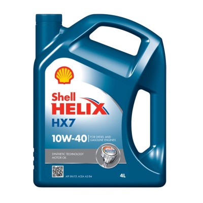 Shell Helix HX-7 10W-40 SN Plus (полусинтетическое) 4л