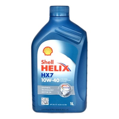 Shell Helix HX-7 10W-40 SN Plus (полусинтетическое) 1л