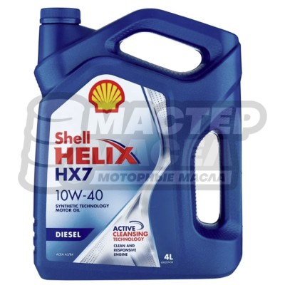 Shell Helix Diesel HX-7 10W-40 CF 4л