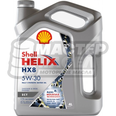Shell Helix HX-8 5W-30 ECT SN 4л