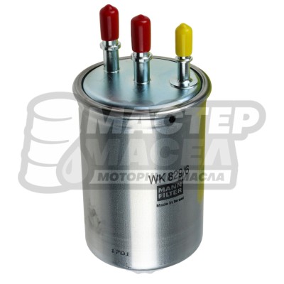 Фильтр топливный MANN-FILTER WK829/6 (Ssangyong)