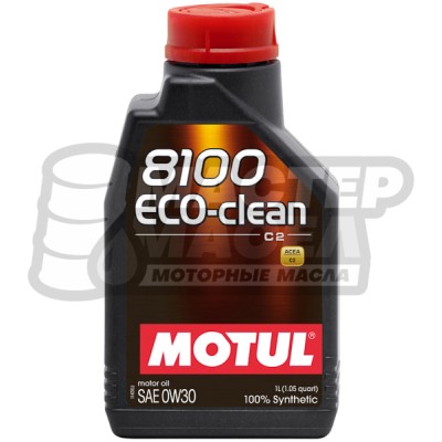 MOTUL 8100 ECO-clean 0W-30 SN 1л