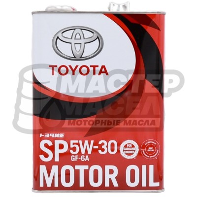 Toyota Motor Oil 5W-30 SP 4л