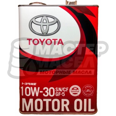 Toyota Motor Oil 10W-30 SP 4л