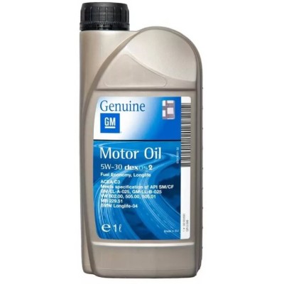 GM Dexos2 Longlife 5W-30 SN/CF 1л