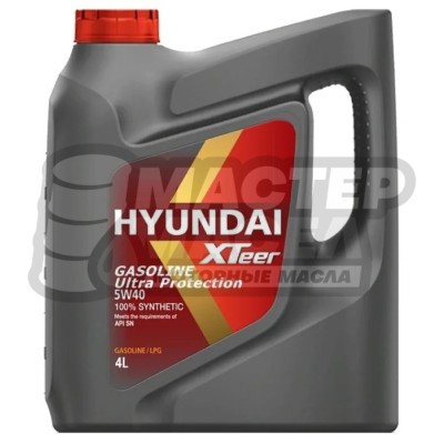 Hyundai Xteer Gasoline Ultra Protection 5W-40 SP 4л