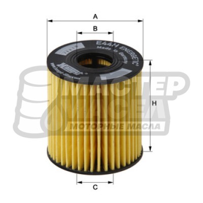Фильтр масляный Hengst E44H D110 (аналог HU711/51X)