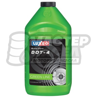 Тормозная жидкость LUXE DOT-4 Green Line 910г