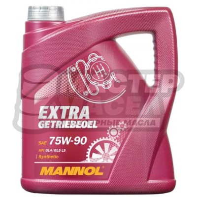 MANNOL Extra Getriebeoel 75W-90 GL-4/GL-5 (синтетическое) 4л