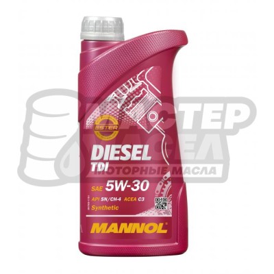 MANNOL Diesel TDI 5W-30 SN/CH-4 (синтетическое) 1л