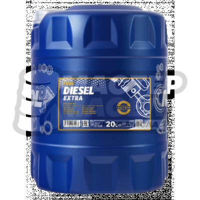MANNOL Diesel Extra 10W-40 CH-4/SL (полусинтетическое) 20л