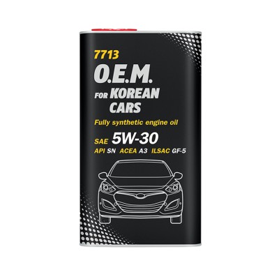 MANNOL O.E.M. for Korean cars 5W-30 SN 1л