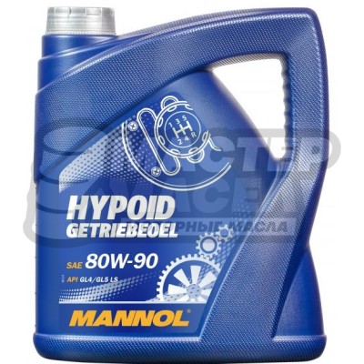 MANNOL Hypoid Getriebeoel 80W-90 GL-4/GL-5 4л