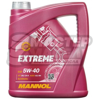 MANNOL Extreme 5W-40 SN/CH-4 4л