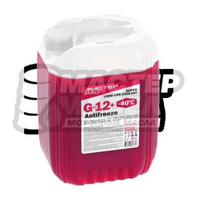 МАСТЕР PRO Super Long Life Coolant -40*C Red 10л