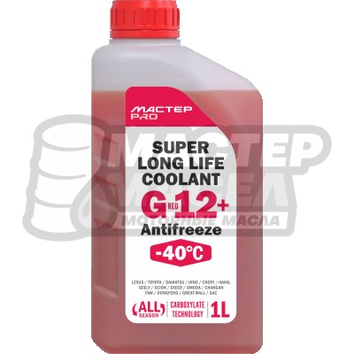 МАСТЕР PRO Super Long Life Coolant -40*C Red 1л