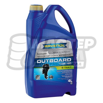 Ravenol 4T Outboardoel 10W-40 FC-W 4л