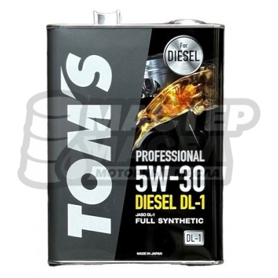 TOM'S Professional 5W-30 DL-1 4л