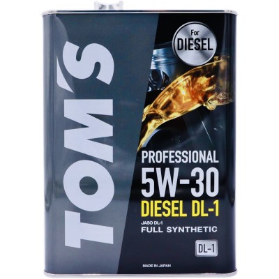 TOM'S Professional 5W-30 DL-1 4л