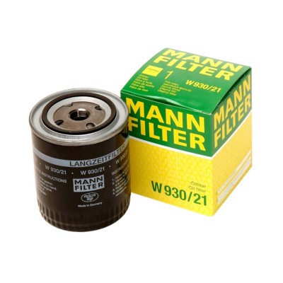 Фильтр масляный MANN-FILTER W930/21 (Audi, VW) Фильтр масляный MANN-FILTER W930/21 (Audi, VW)