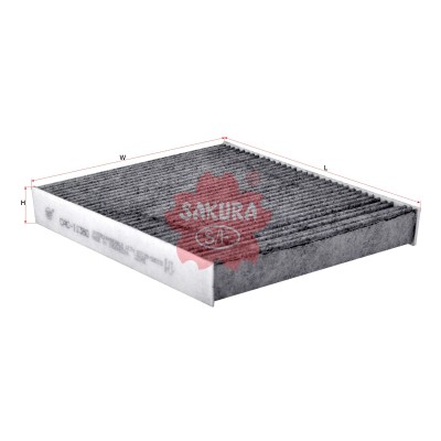 Фильтр салонный Sakura CAC-11380 (аналог AC-111C) Фильтр салонный Sakura CAC-11380 (аналог AC-111C)