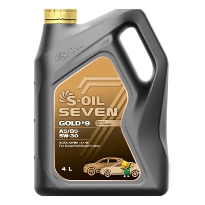 S-OIL SEVEN GOLD #9 5W-30 A5/B5 4л S-OIL SEVEN GOLD #9 5W-30 A5/B5 4л