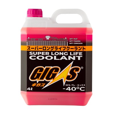 GIGAS Super Long Life Coolant -40*C Pink 4л