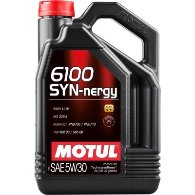 MOTUL 6100 SYN-nergy 5W-30 SL 5л MOTUL 6100 SYN-nergy 5W-30 SL 5л