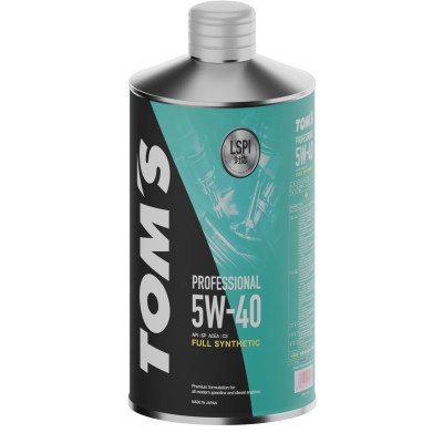 TOM'S Professional 5W-40 C3 1л TOM'S Professional 5W-40 C3 1л