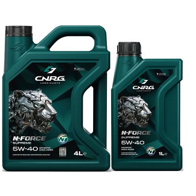 C.N.R.G. N-Force Supreme 5W-40 A3/B4 АКЦИЯ 4л+1л