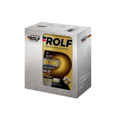 ROLF Ultra 0W-20 C5 АКЦИЯ 4л+1л