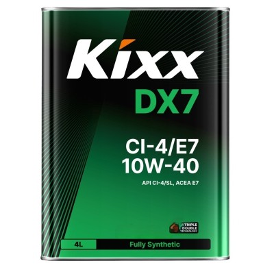 KIXX DX7 10W-40 СI-4/SL 4л