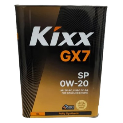 KIXX GX7 0W-20 SP 4л