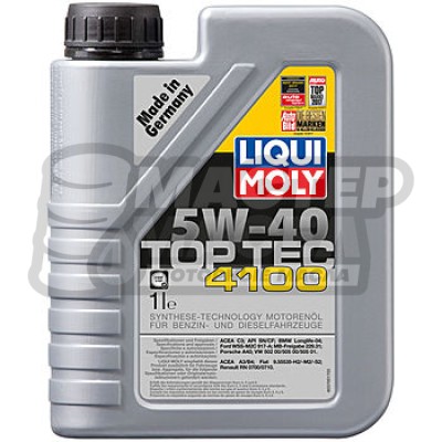 Liqui-Moly Top Tec 4100 5W-40 SN 1л